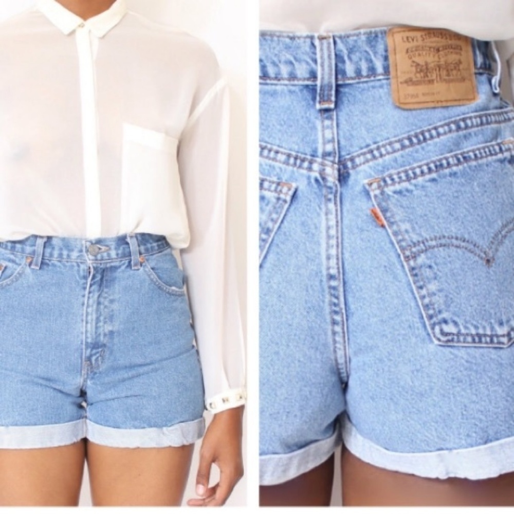 Vintage Levi’s High Waisted Shorts